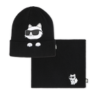 Ensemble bonnet et tour de cou KARL LAGERFELD KIDS 
                    FILLE