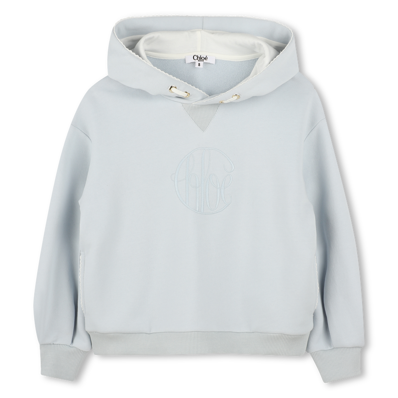 Sweat-shirt court à capuche CHLOE 
                    FILLE