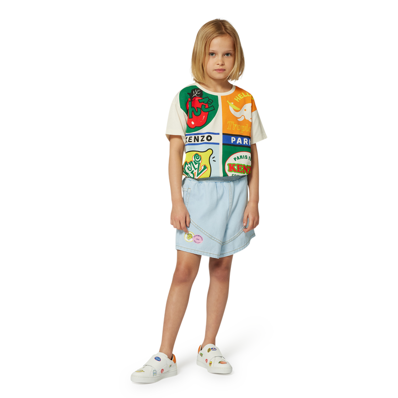 Short en jean KENZO KIDS 
                        FILLE