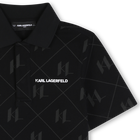Polo manches courtes KARL LAGERFELD KIDS 
                    GARCON