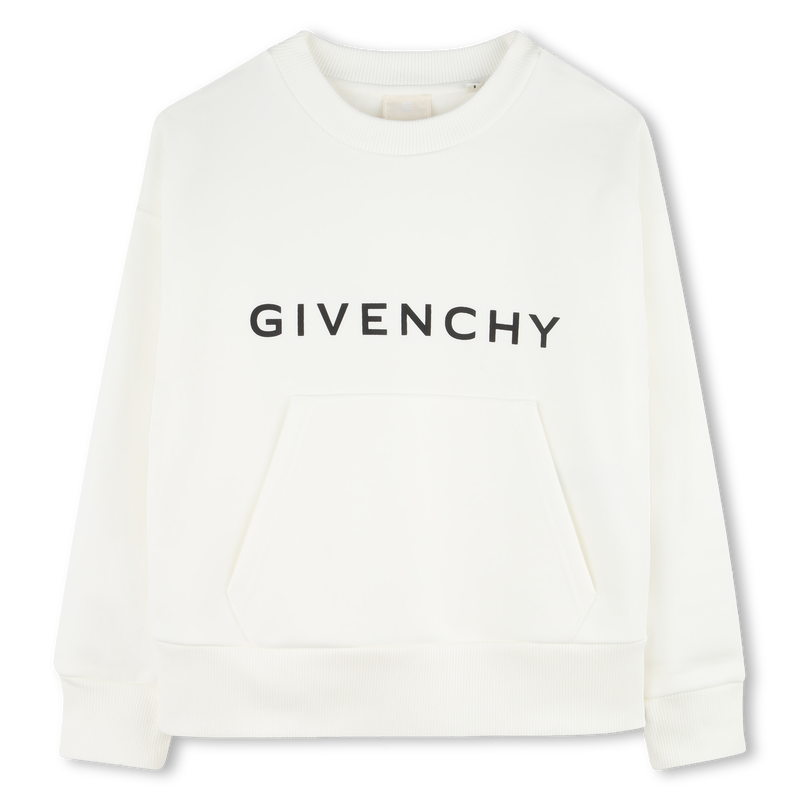 Sweat-shirt molletonné à poche GIVENCHY 
                    FILLE