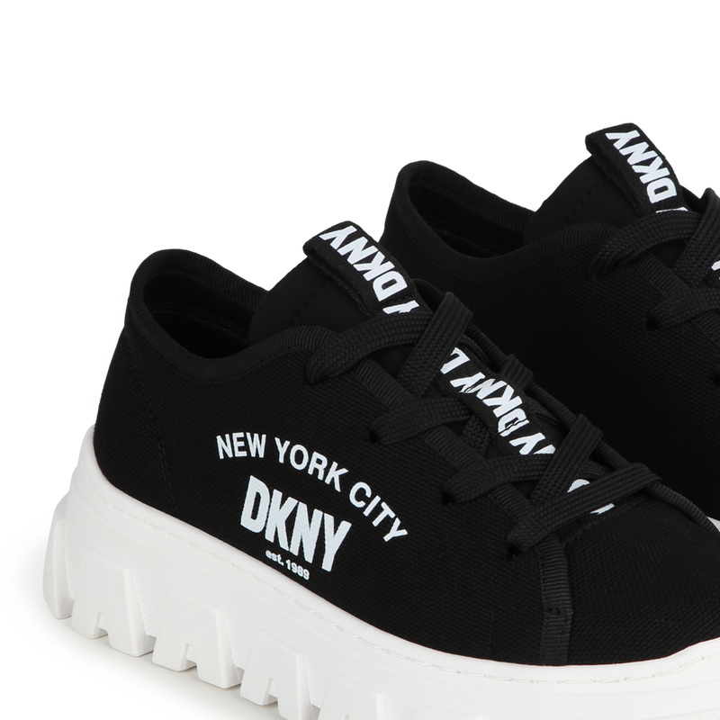Baskets en toile DKNY 
                    FILLE