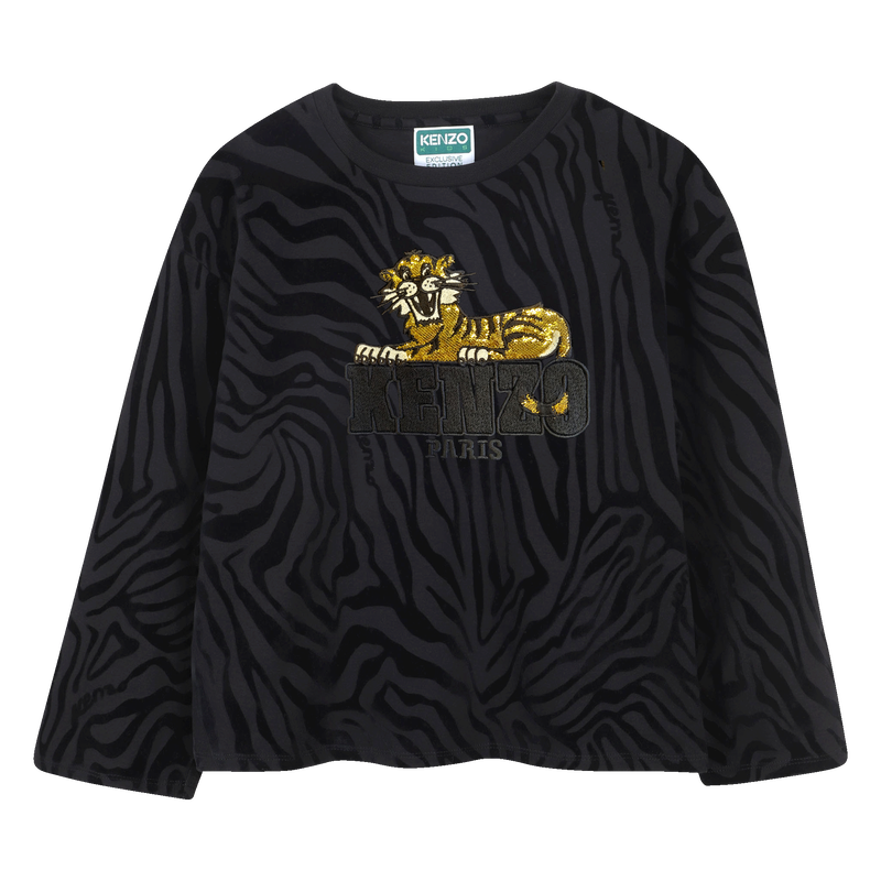 T-shirt à manches longues KENZO KIDS 
                        UNISEXE