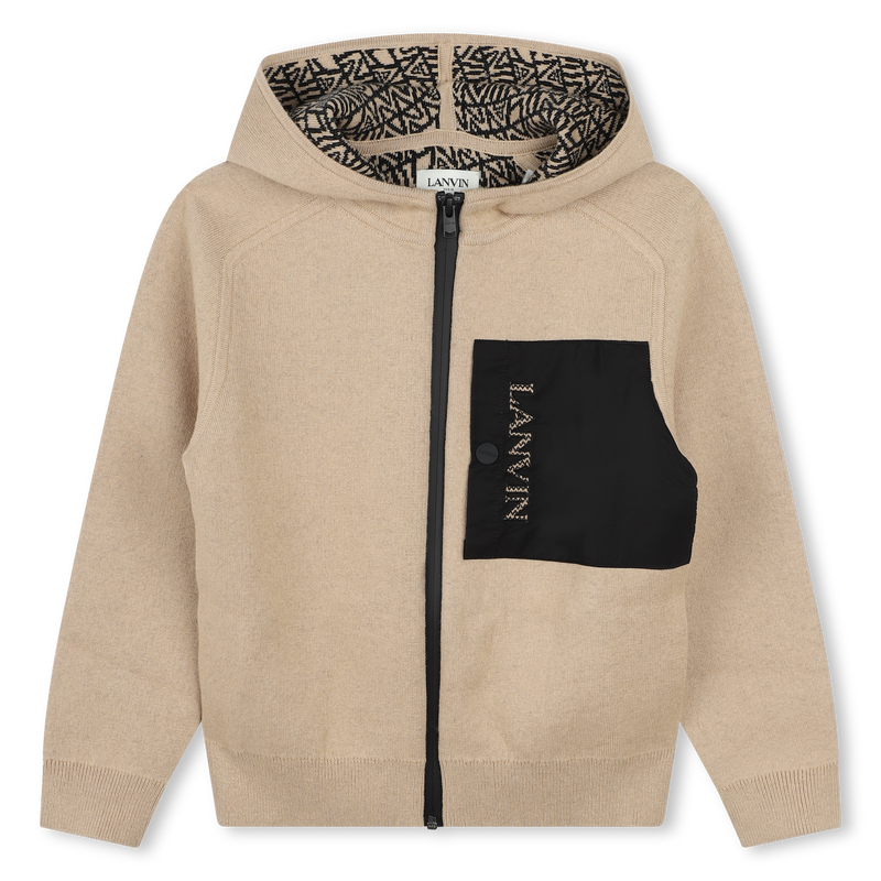 Sweat-shirt à poche fantaisie LANVIN 
                    GARCON