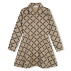 Robe zipp&eacute;e manches longues MICHAEL KORS 
                    FILLE