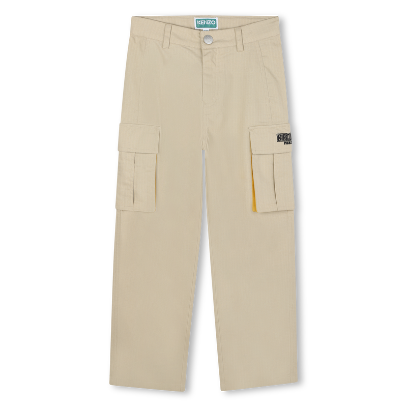 Pantalon en coton KENZO KIDS 
                    GARCON