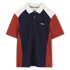 Polo manches courtes, BLEU CARGO, hi-res