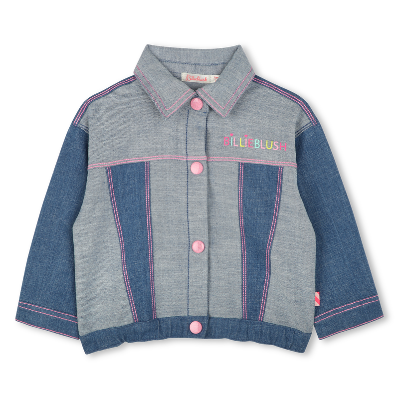 Veste en jean avec imprim&eacute;s BILLIEBLUSH 
                        FILLE