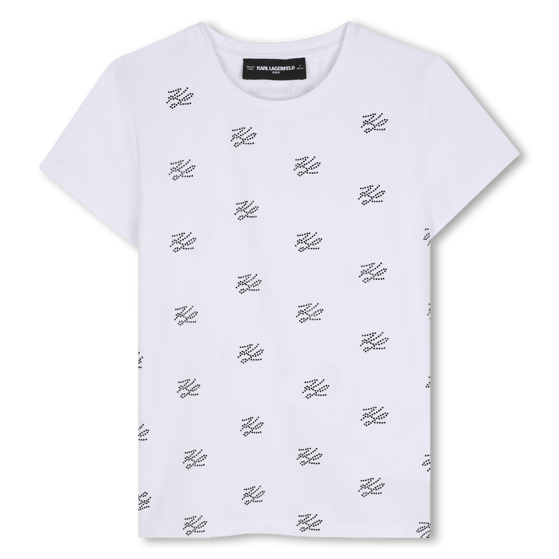 Tee-shirt manches courtes KARL LAGERFELD KIDS 
                        FILLE