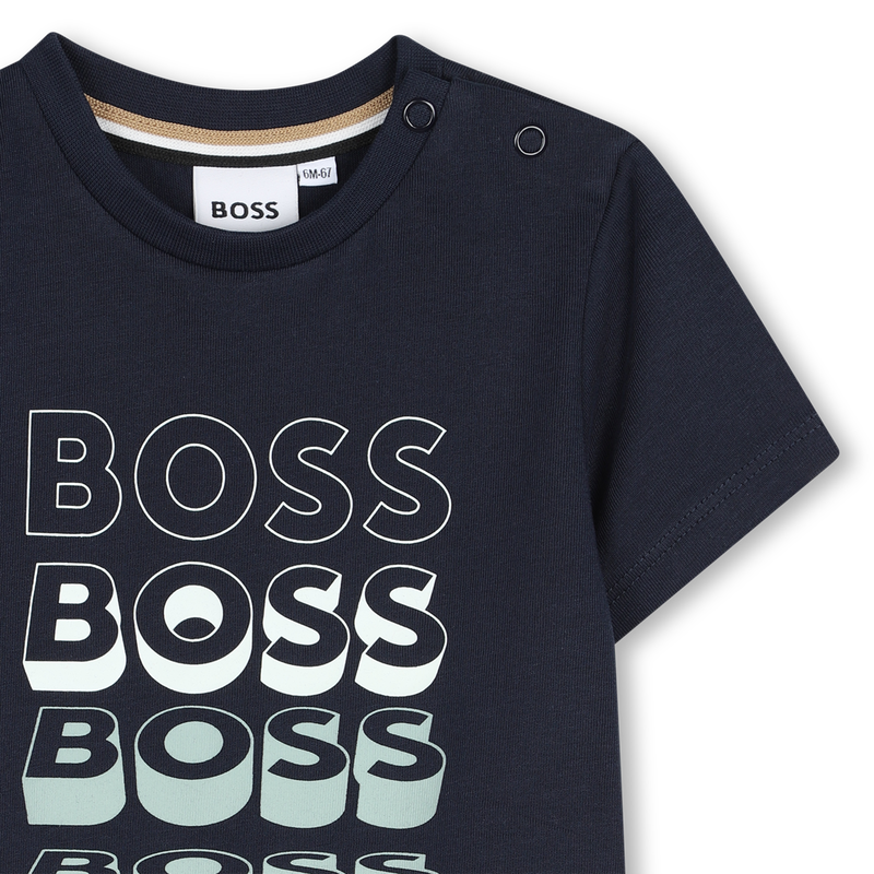 TEE-SHIRT MANCHES COURTES BOSS 
                        GARCON