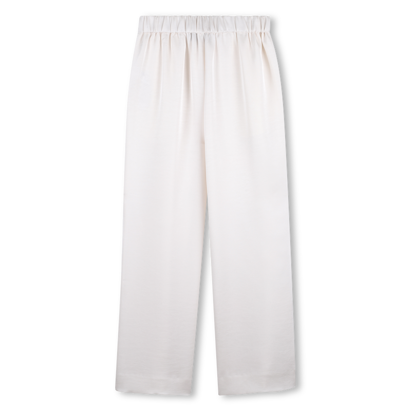 PANTALON DE JOGGING EN SATIN KARL LAGERFELD KIDS 
                        FILLE
