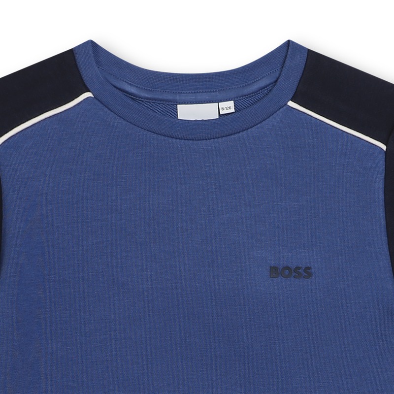 Sweat-shirt molletonné imprimé BOSS 
                    GARCON