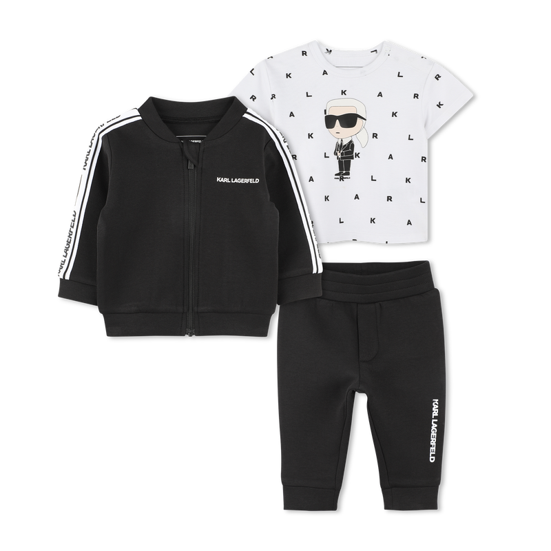 Ensemble jogging 3 pi&egrave;ces KARL LAGERFELD KIDS 
                        GARCON