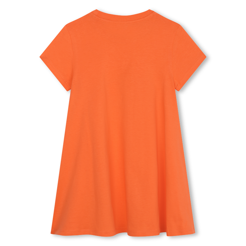 Robe à manches courtes coton KENZO KIDS 
                    FILLE