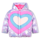 Doudoune brillante &agrave; capuche BILLIEBLUSH 
                    FILLE
