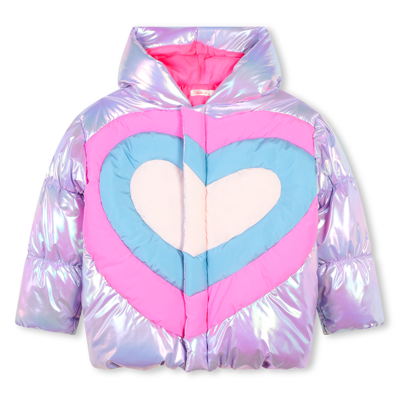 Doudoune brillante &agrave; capuche BILLIEBLUSH 
                        FILLE