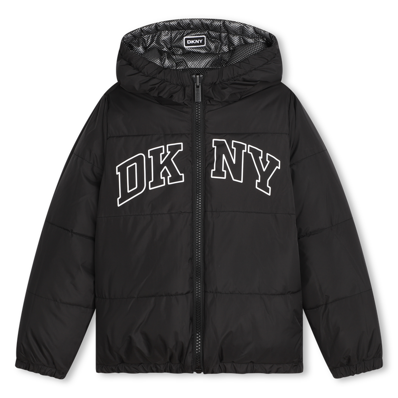 Doudoune r&eacute;versible d&eacute;perlante DKNY 
                        UNISEXE