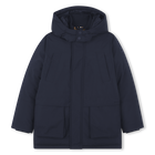 Parka longue &agrave; capuche BOSS 
                    GARCON