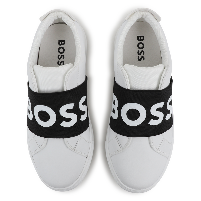 Sneaker en simili BOSS 
                    GARCON