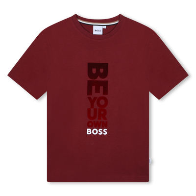 T-shirt &agrave; manches courtes BOSS GARCON