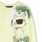 Sweat maxi imprim&eacute; KARL LAGERFELD KIDS 
                    FILLE