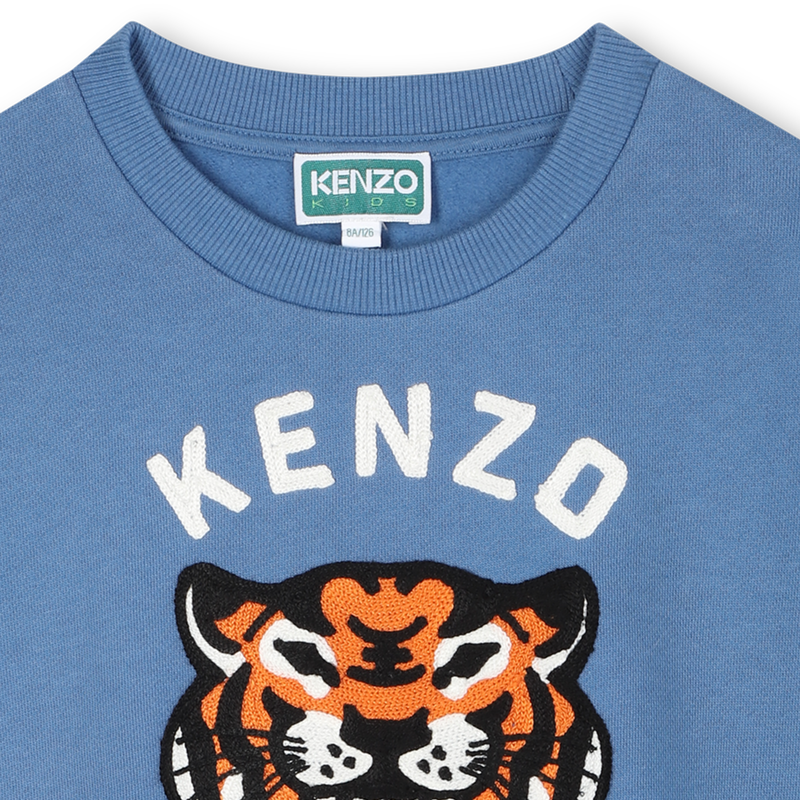 Sweat en molleton non gratté KENZO KIDS 
                    FILLE