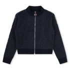 Cardigan molletonn&eacute; paillet&eacute; MICHAEL KORS 
                    FILLE