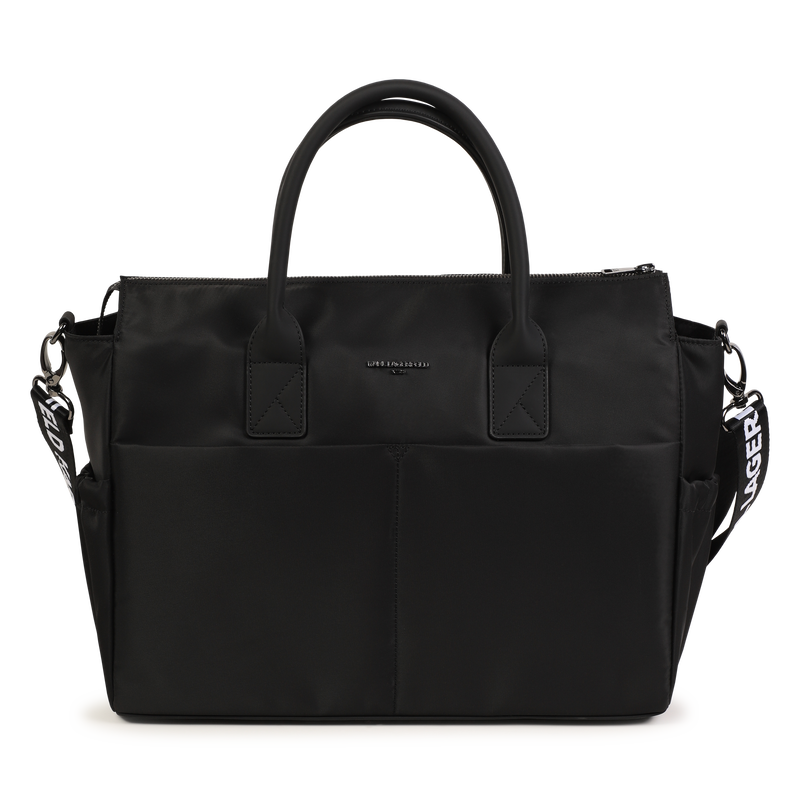 Sac à langer avec imprimé KARL LAGERFELD KIDS 
                    UNISEXE