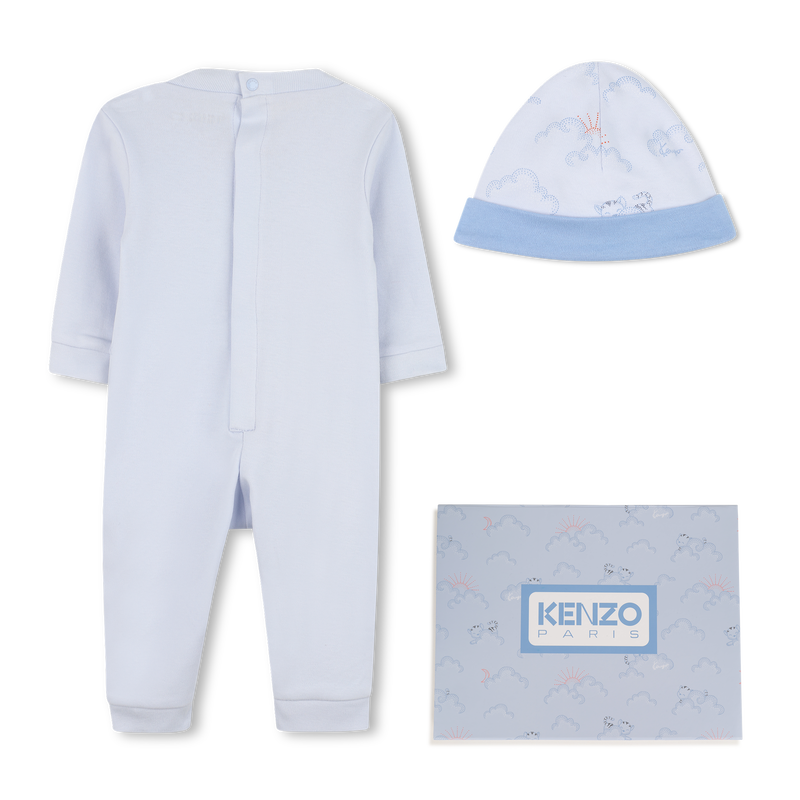 Ensemble combinaison + bonnet KENZO KIDS 
                    GARCON