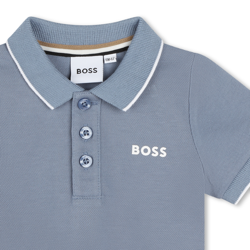 Polo uni en piqué BOSS 
                    GARCON