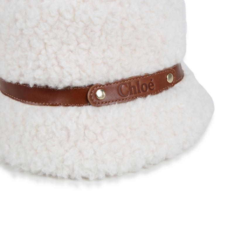 Chapeau en tissu peluche CHLOE 
                    FILLE
