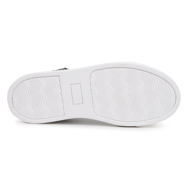 Baskets à lacets en cuir de vachette ZADIG & VOLTAIRE 
                    FILLE