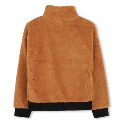 Cardigan peluche fermeture zippée TIMBERLAND GARCON