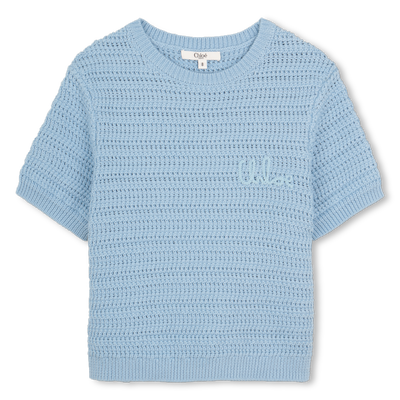 PULL COL ROND CHLOE FILLE