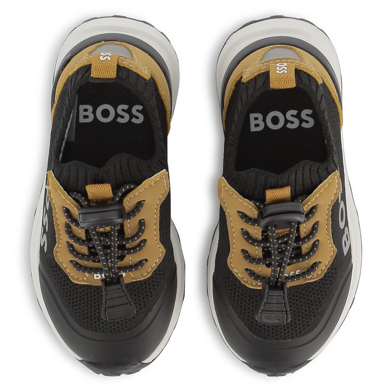 Baskets chaussettes lacées BOSS 
                    GARCON