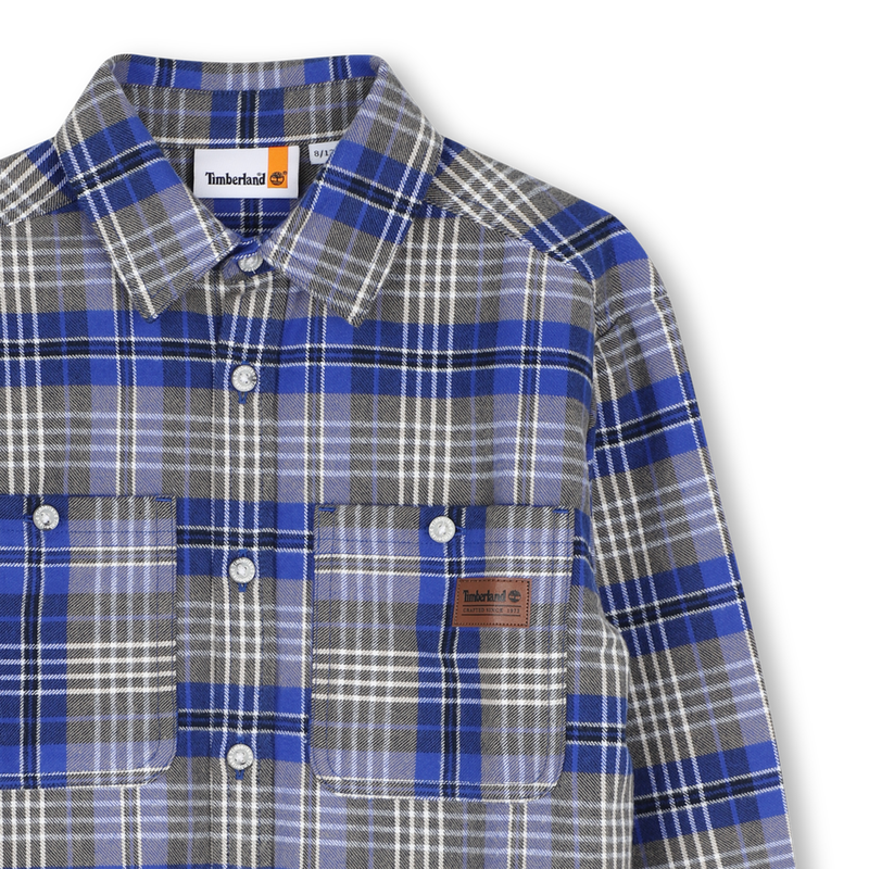 Chemise &agrave; carreaux TIMBERLAND 
                        GARCON