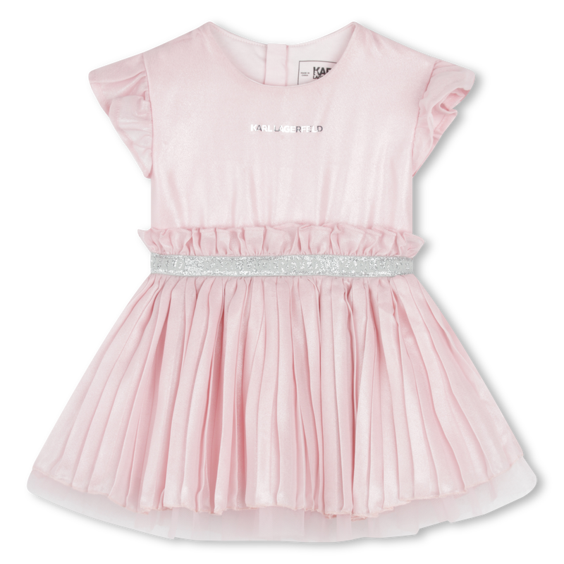 Robe de cérémonie plissée KARL LAGERFELD KIDS 
                    FILLE