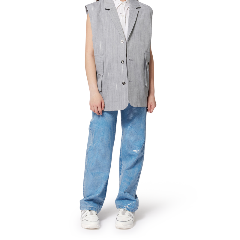 Chemisier sans manche imprim&eacute; DKNY 
                        FILLE