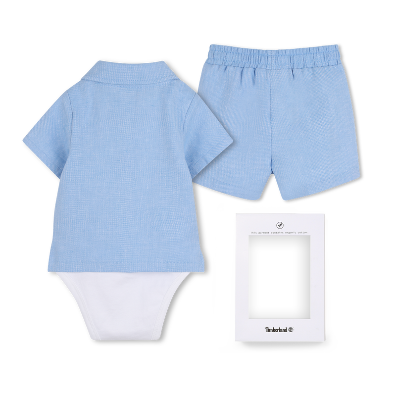 ENSEMBLE CHEMISE ET SHORT TIMBERLAND 
                        GARCON