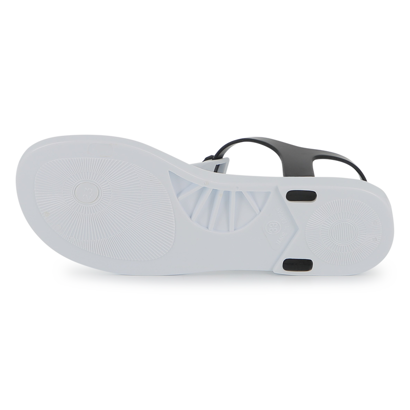 SANDALES &Agrave; BRIDES R&Eacute;GLABLES KARL LAGERFELD KIDS 
                        FILLE