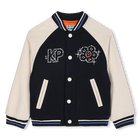 Bomber avec fermeture pressionn&eacute;e KENZO KIDS 
                    FILLE