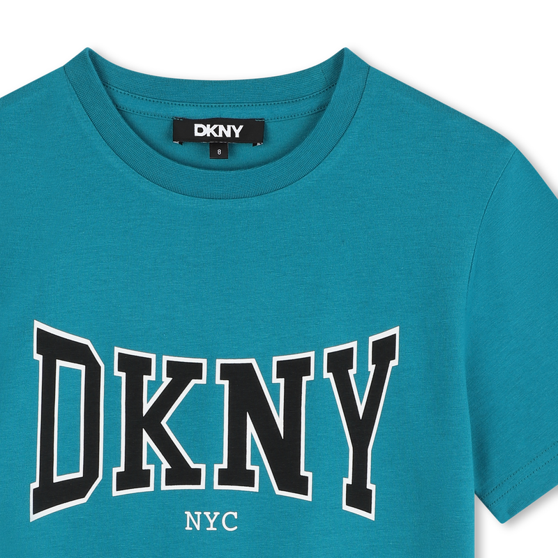 T-shirt manches courtes coton DKNY 
                    GARCON