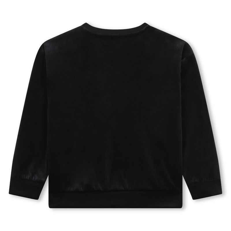 Sweat-shirt en velours SONIA RYKIEL 
                        FILLE