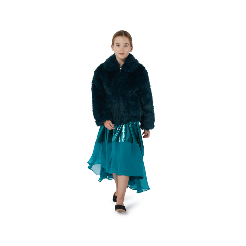 Blouson en polaire duveteuse LANVIN 
                    FILLE
