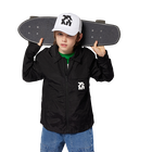 Casquette avec fermeture auto-agrippante DKNY 
                    UNISEXE