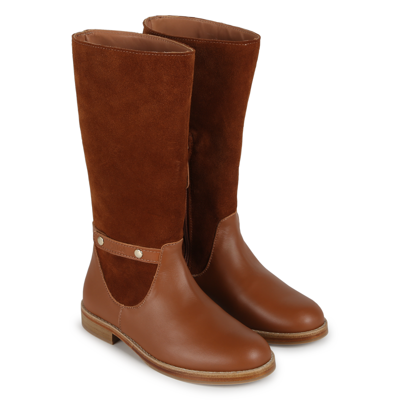 Bottes bi-matière CHLOE 
                    FILLE