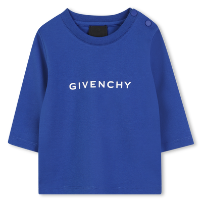 T-shirt avec fermeture pressionnée GIVENCHY GARCON