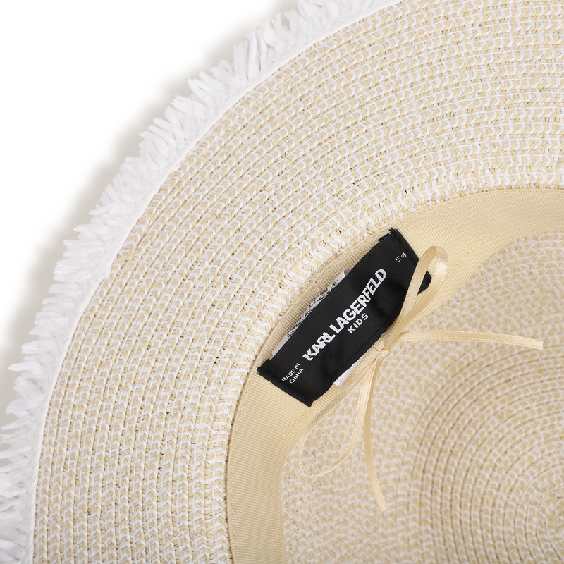 CHAPEAU TRESS&Eacute; KARL LAGERFELD KIDS 
                        FILLE