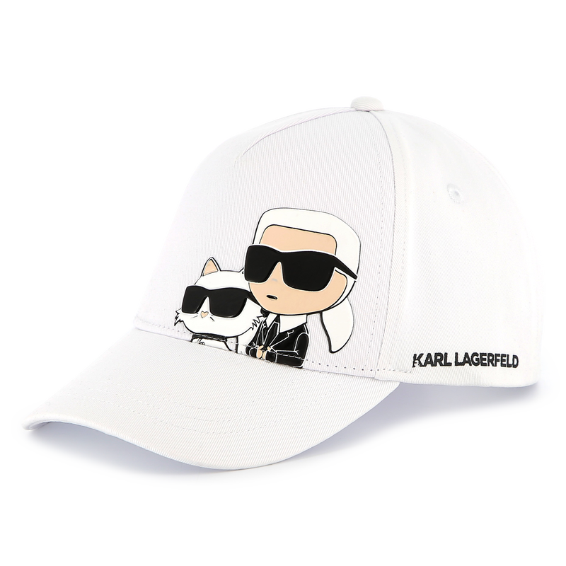 Casquette imprimée réglable KARL LAGERFELD KIDS 
                    FILLE