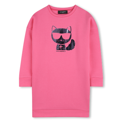 ROBE MANCHES LONGUES KARL LAGERFELD KIDS FILLE